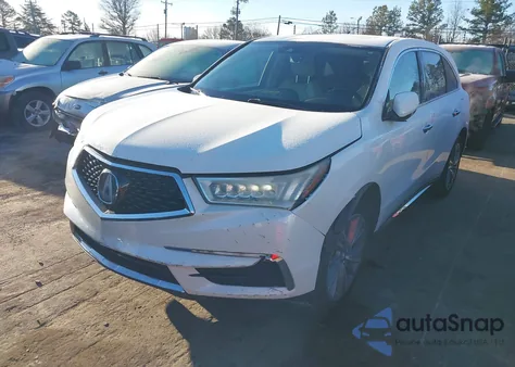 2018 Acura Mdx Technology Package Acurawatch Plus Pkg из США, поврежденный, VIN 5J8YD3H52JL002598